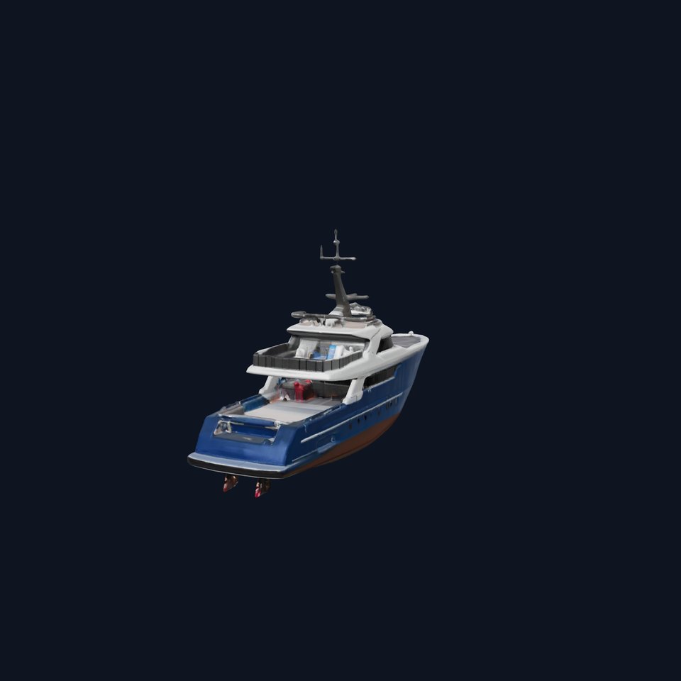 Luxurious Yacht model pack